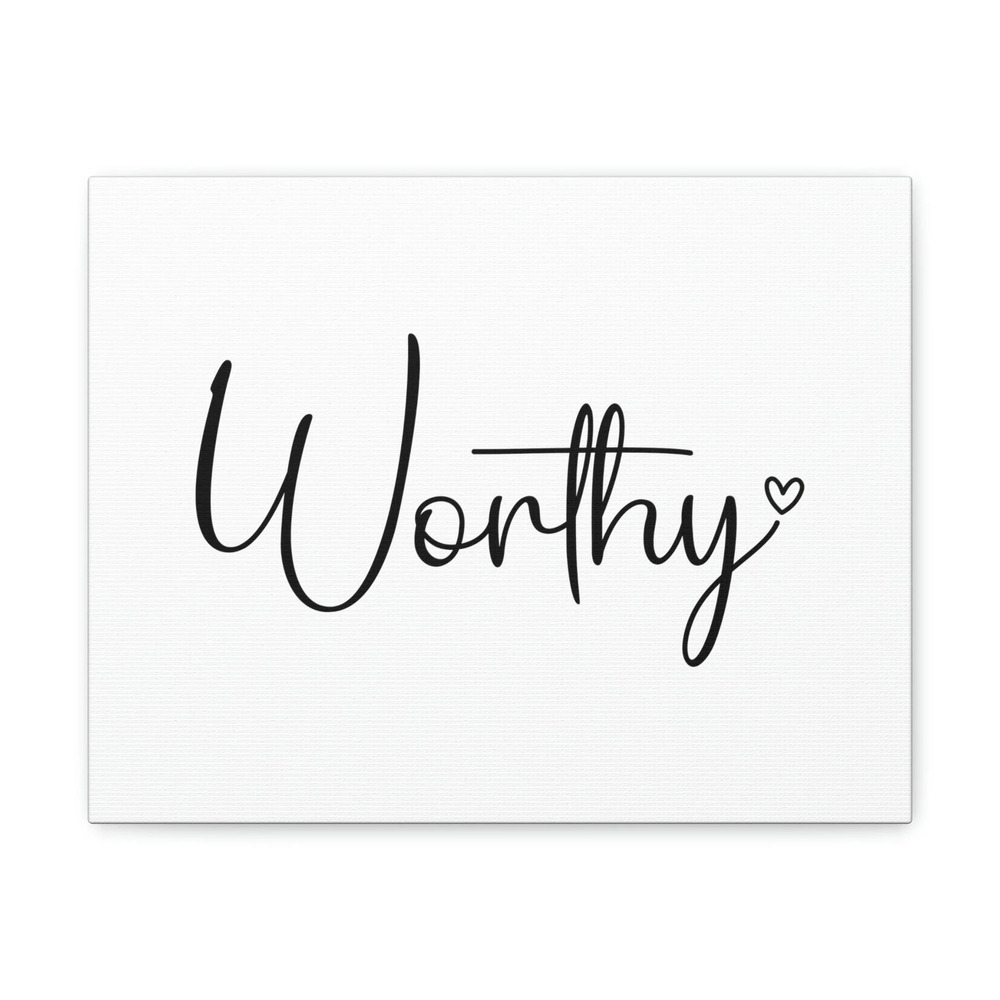 Scripture Walls Worthy Revelation 5:12 Small Heart Christian Wall Art Bible